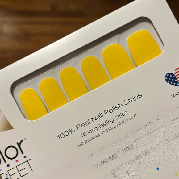 ColorStreet Nail Strips 3-pack French Manicure(2)/Yellow - Picture 2 of 3